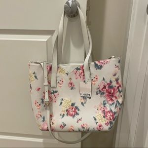 Lauren Conrad large floral handbag